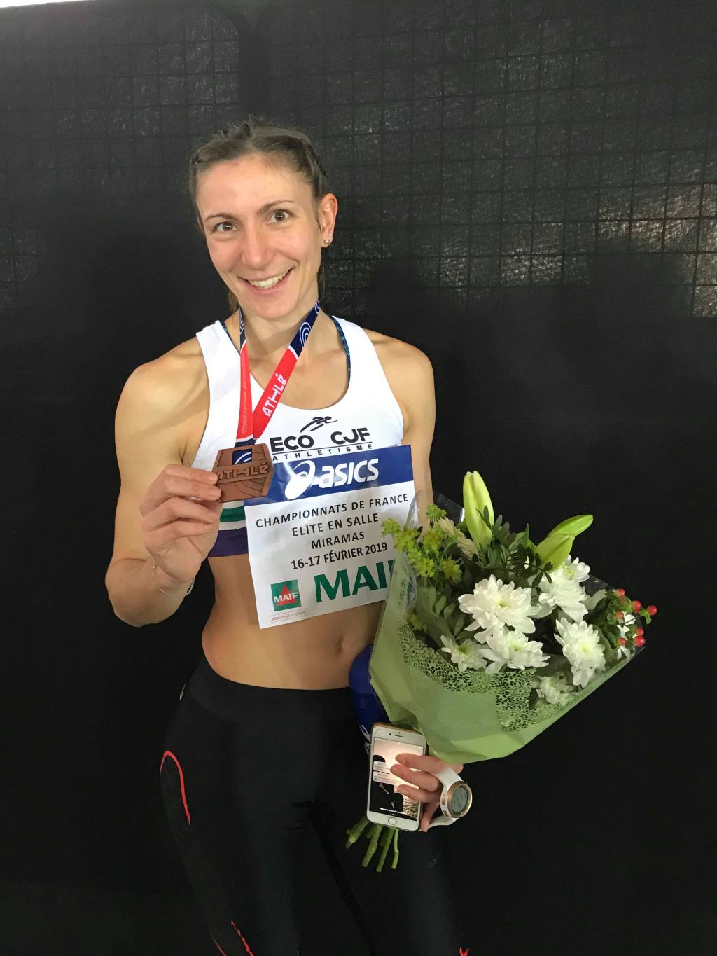 ELISE TRYNKLER EN EDF POUR LES JEUX&nbsp;EUROPÉENS