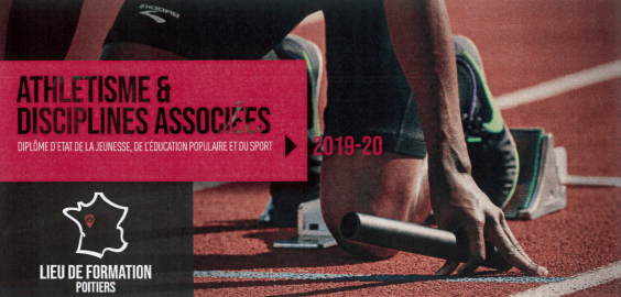 LE CREPS DE POITIERS PROPOSE UNE NOUVELLE FORMATION DEJEPS: athlétisme et disciplines&nbsp;associées