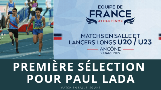 PAUL LADA IRA EN ITALIE POUR SA PREMIÈRE SÉLECTION EN&nbsp;EDF