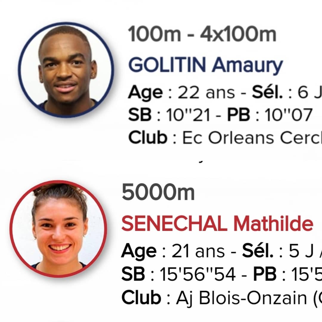 Amaury Golitin rejoint Mathilde Sénéchal en équipe de France u23 !