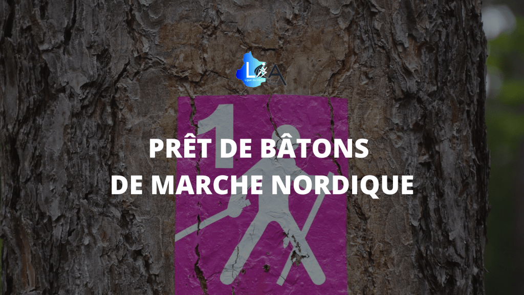 Prêt de bâtons de marche&nbsp;nordique