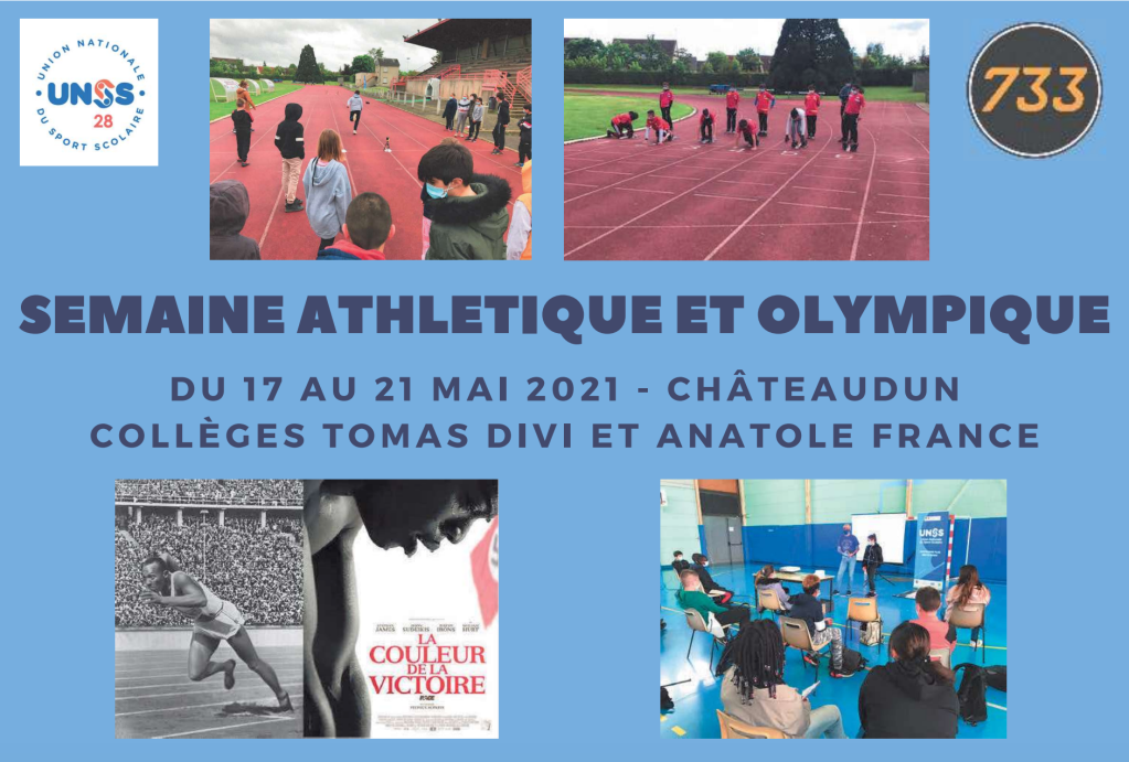 Semaine athlétique et Olympique à Châteaudun&nbsp;!