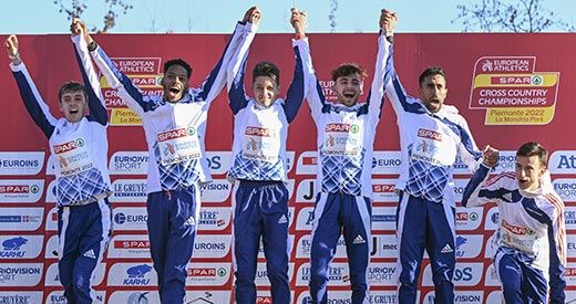 Nos trois représentants ont brillé en équipe de France pour les championnats d&rsquo;Europe de&nbsp;cross-country
