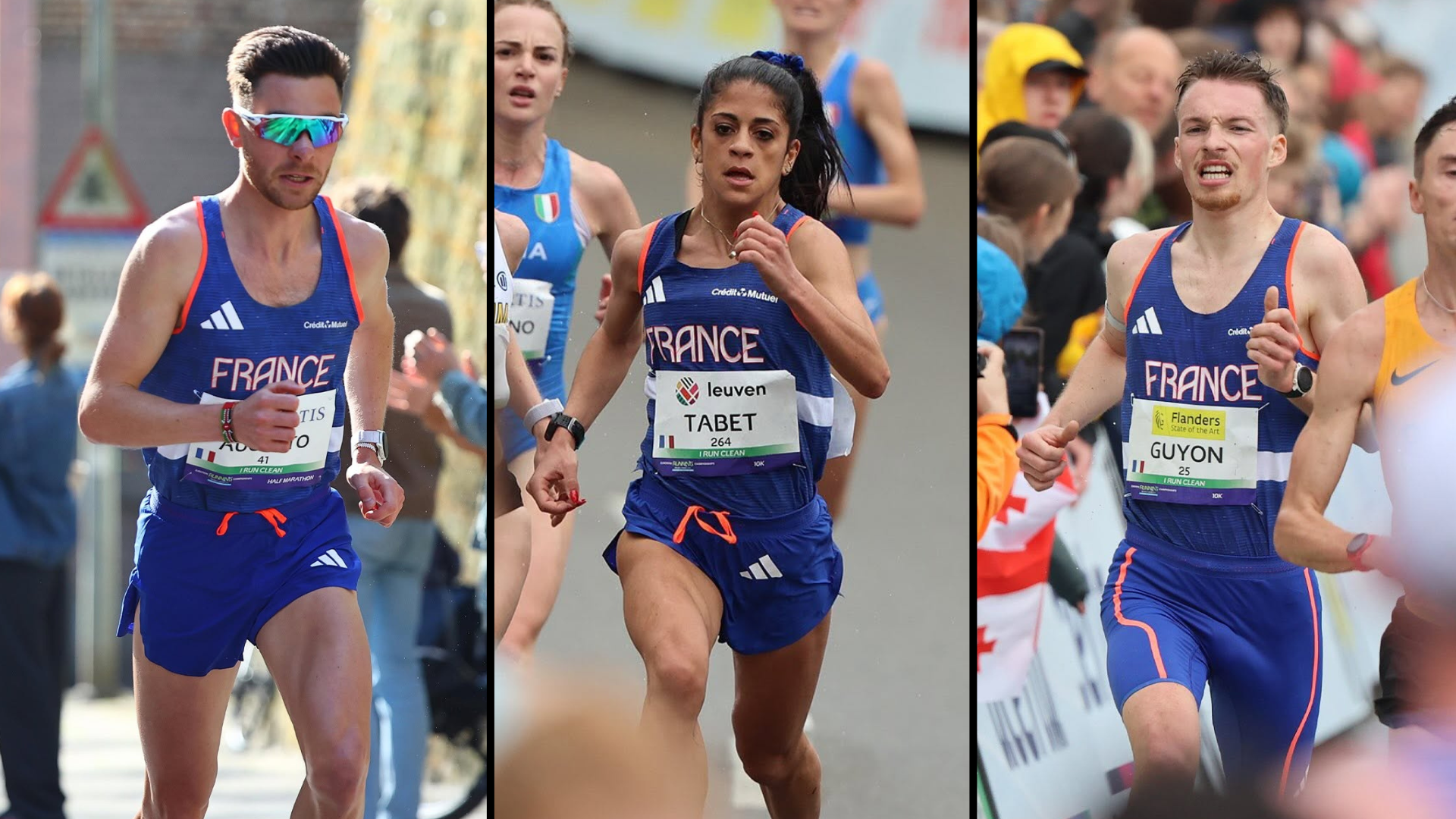 Championnats d&rsquo;Europe de running 2025 : nos trois athlètes médaillés avec les Bleus à Bruxelles !