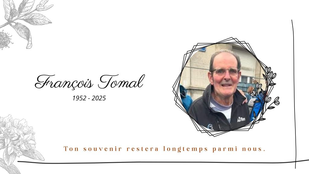 Triste nouvelle – décès de François&nbsp;TOMAL