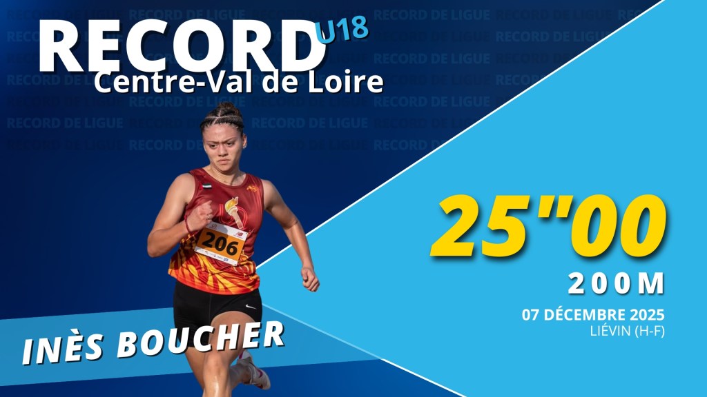 Record de Ligue : Inès BOUCHER frappe fort pour son retour en&nbsp;France