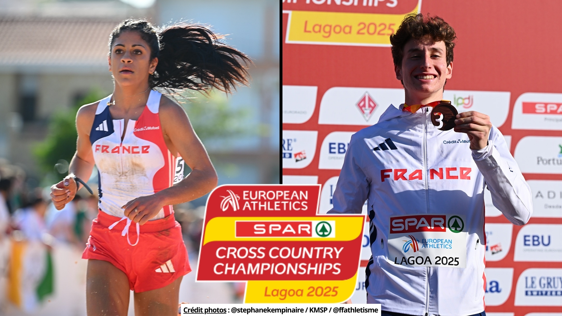 Championnats d&rsquo;Europe de cross : Boudy et Tabet médaillés !