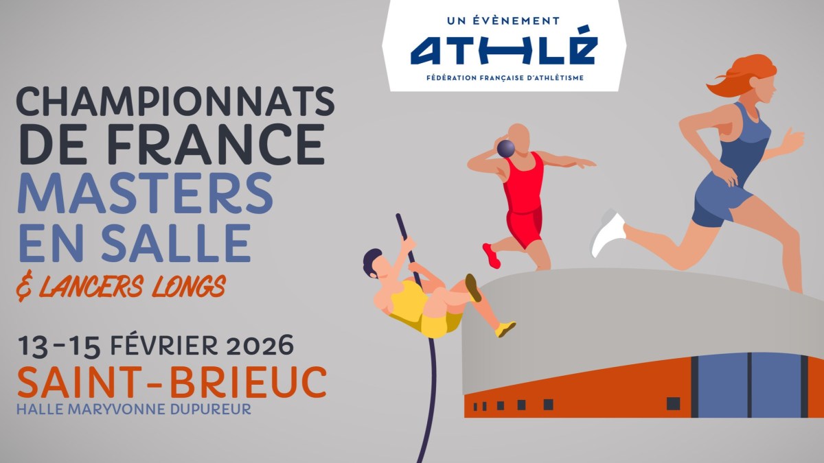 Focus sur les Masters aux Championnats de France à&nbsp;Saint-Brieuc