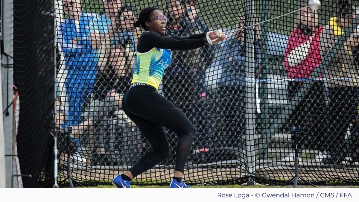 Rose Loga stratosphérique aux Championnats de France de lancers&nbsp;hivernaux
