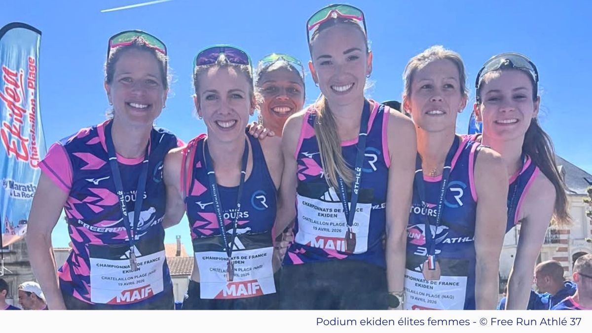 Free Run et la Berrichonne médaillés à&nbsp;l’Ekiden