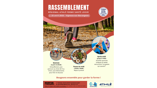 Rassemblement régional de Marche&nbsp;Nordique