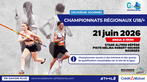 Championnats Régionaux U18/+ (jour&nbsp;2)