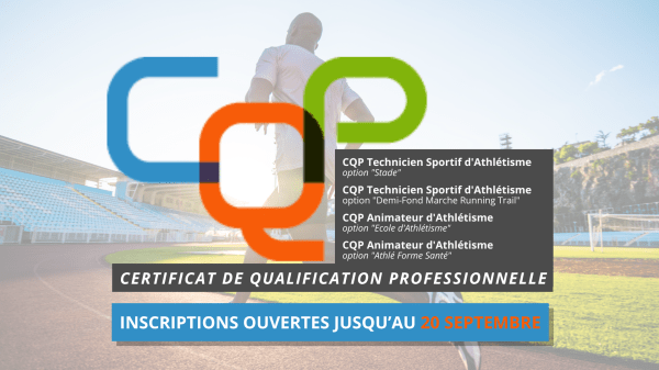 Ouverture des inscriptions aux CQP pour la saison&nbsp;2026-2027
